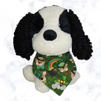 Barkriffic St. Patrick's Day Snap on Dog Bandana