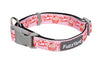 Fuzzyard Hey There Sweetie Pink Dog Collar
