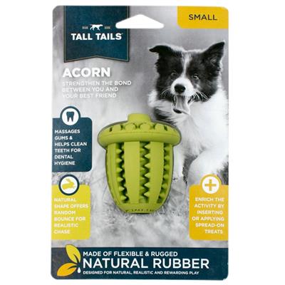 Tall Tails Rubber Acorn Toy 3"