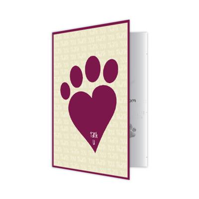 Thank You - Bottom of Mi Hart Greeting Card