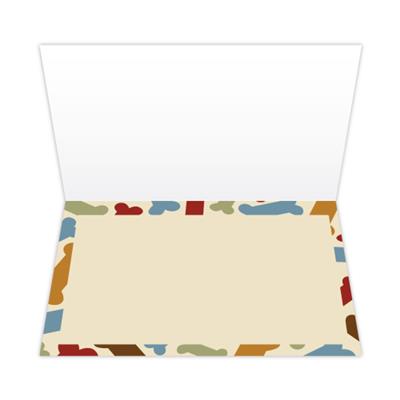 Thank You - Blank Inside Greeting Card