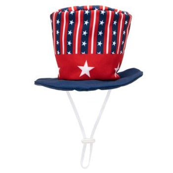 The Worthy Dog Uncle Sam Party Hat & Toy