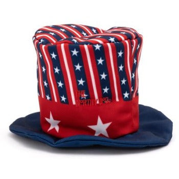 The Worthy Dog Uncle Sam Party Hat & Toy