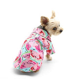 Dog wearing Dogo Pink Watermelon Dog Shirt