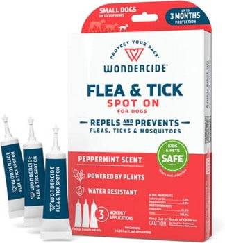 Wondercide Peppermint Flea & Tick Spot On for Dogs
