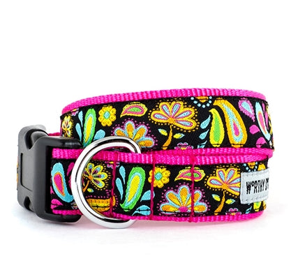Floral Paisley Collar & Leash Collection