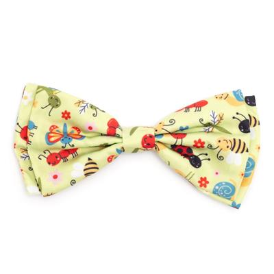 Green Bugs Bow Tie