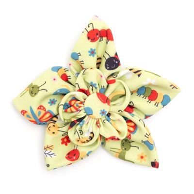 Green Bugs Collar Flower