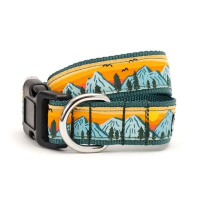 Multicolored Mountain Range Collar & Leash Collection