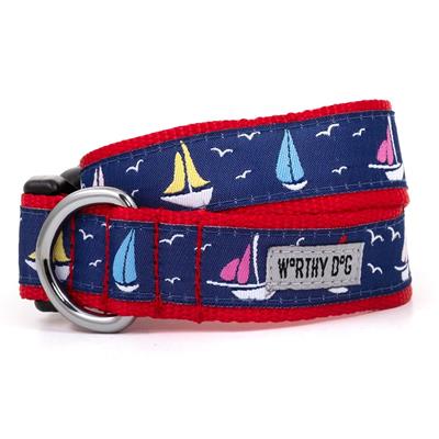 Sailboats Collar & Leash Collection