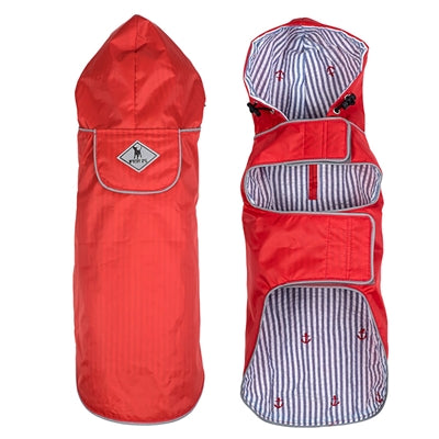 Red Seattle Slicker Raincoat