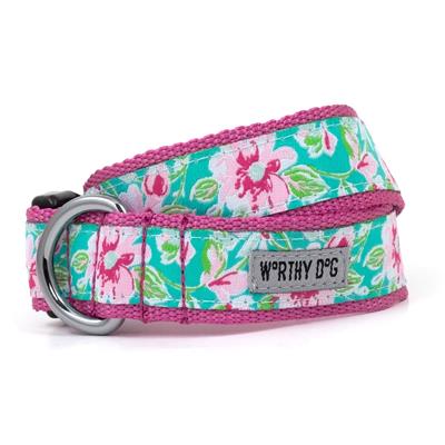 Watercolor Floral Collar & Leash Collection