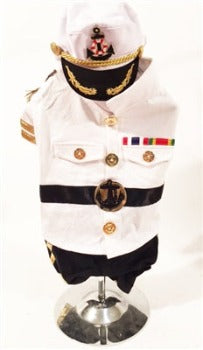 Pampet Puppe Love Yacht Admiral Dog Halloween Costume