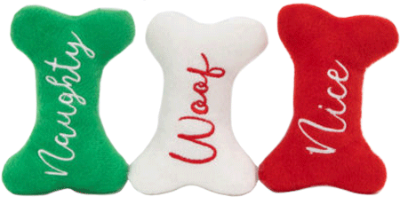 Holiday Miniz 3-Pack Naughty and Nice Bones