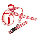 The Worthy Dog Colorblock Hearts Dog Collar & Leash Collection