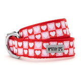 The Worthy Dog Colorblock Hearts Dog Collar & Leash Collection