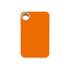 Red Dingo Orange Rectangle Flat Plastic Pet ID Tag.