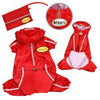 Raincoat Bodysuit with Reflective Stripes & Matching Pouch.