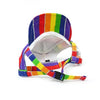 Rainbow Hat.