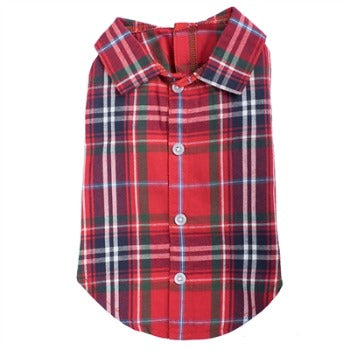 Red Plaid Shirt.