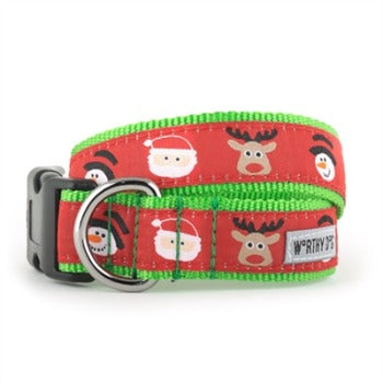 Worthy Dog Merry Christmas Collar & Leash.