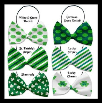 St. Patrick's Collection Pet Bow Ties.