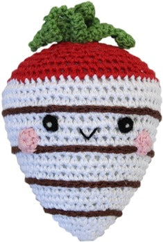 Knit Knacks White Chocolate Strawberry.