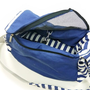 Soft Sling Bag - Blue.