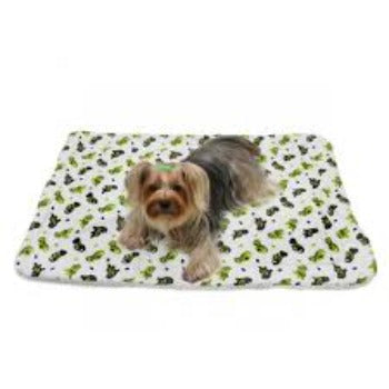 Playful Dinosaur Flannel/Ultra-Plush Blanket.