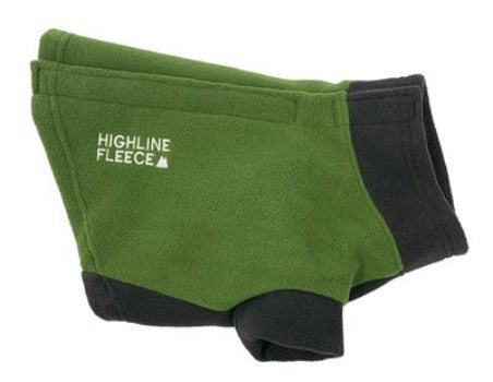 Highline Fleece Coat - Two Tone Green.