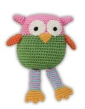 Knit Knacks Wise Guy Owl.