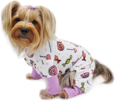 Ultra Soft Minky Sweet Candies Pajamas.