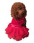Holiday Party Girl Red Velvet Fufu Tutu Dress