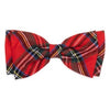 Red Plaid III Bow Tie.