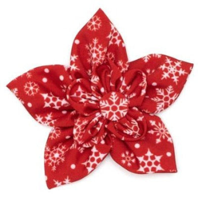 Let it Snow Collar Flower