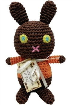 Knit Knacks Choco Easter Bunny.