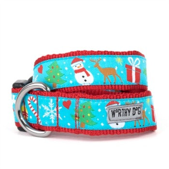 Winter Wonderland Collar & Leash.