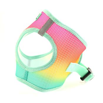 American River Ombre Choke-Free Dog Harness - Beach Party.