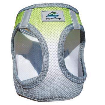 American River Ombre Choke-Free Dog Harness - Limestone Gray.