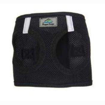American River Ultra Choke Free Dog Harness - Black.