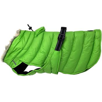 Doggie Design Lime Green Alpine Extreme Weather Puffer Coat-Paws & Purrs Barkery & Boutique