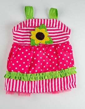 Babydoll Sunflower Dress