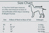 Max's Closet Dog Clothing Sizing Chart