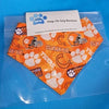 Barkriffic Clemson Tigers Snap-On Dog Bandana