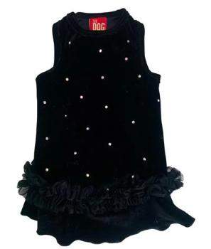 Black Velvet Twinkle Tutu Dress.