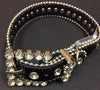 Canine Brands Black Bling Dog Collar-Paws & Purrs Barkery & Boutique