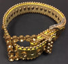 Canine Brands Gold Metallic Bling Dog Collar-Paws & Purrs Barkery & Boutique