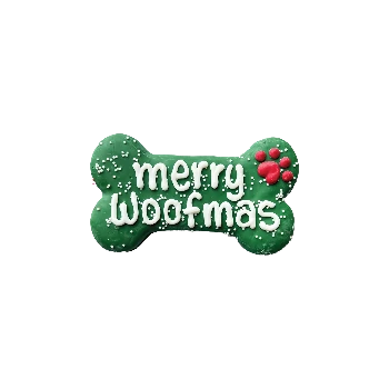 Bosco & Roxy's Merry Woofmas 6" Bone Dog Treat