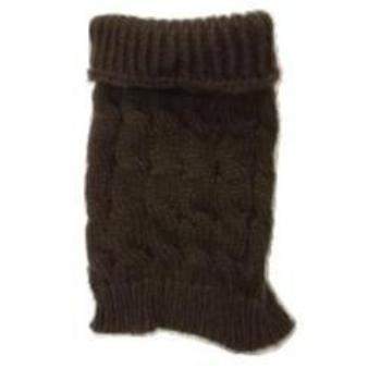 Brown Cable Knit Dog Sweater.