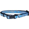 Carolina Panthers Ribbon Dog Collar.